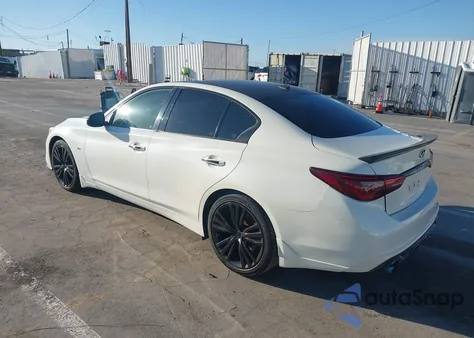 2018 Infiniti Q50 3.0T Sport z USA, uszkodzony, nr VIN JN1EV7AP2JM359889